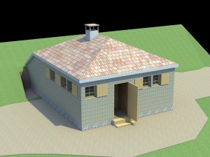 Infografia -Cabaña Martín Heidegger