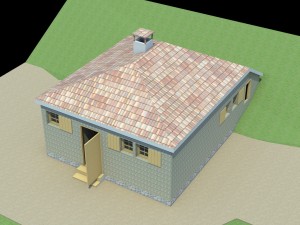 Infografia -Cabaña Martín Heidegger