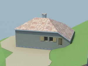 Infografia -Cabaña Martín Heidegger