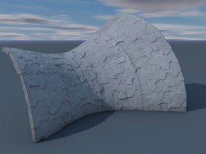 Paraboloide Hiperbolico en Hormigón