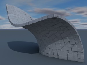 Paraboloide Hiperbolico en Hormigón 4